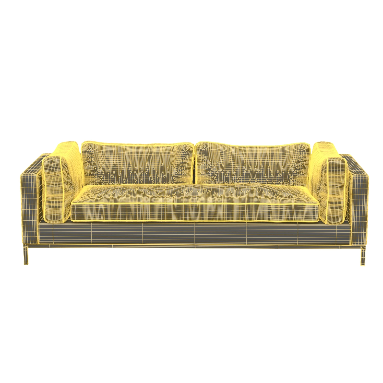 Four Hands Sofa Collection 03 3D Model_06